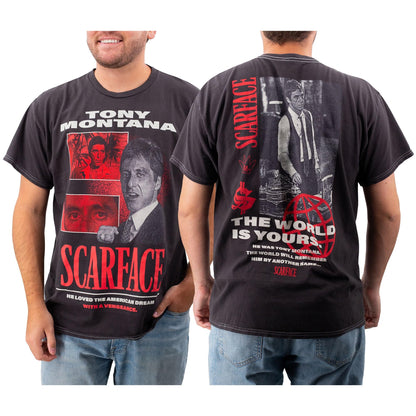 Scarface Tony Montana The World is Yours T-Shirt