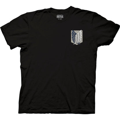 Front of shirt