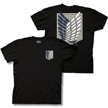 Front and back of shirt