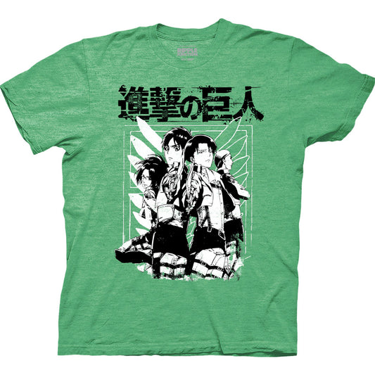 Front of shirt