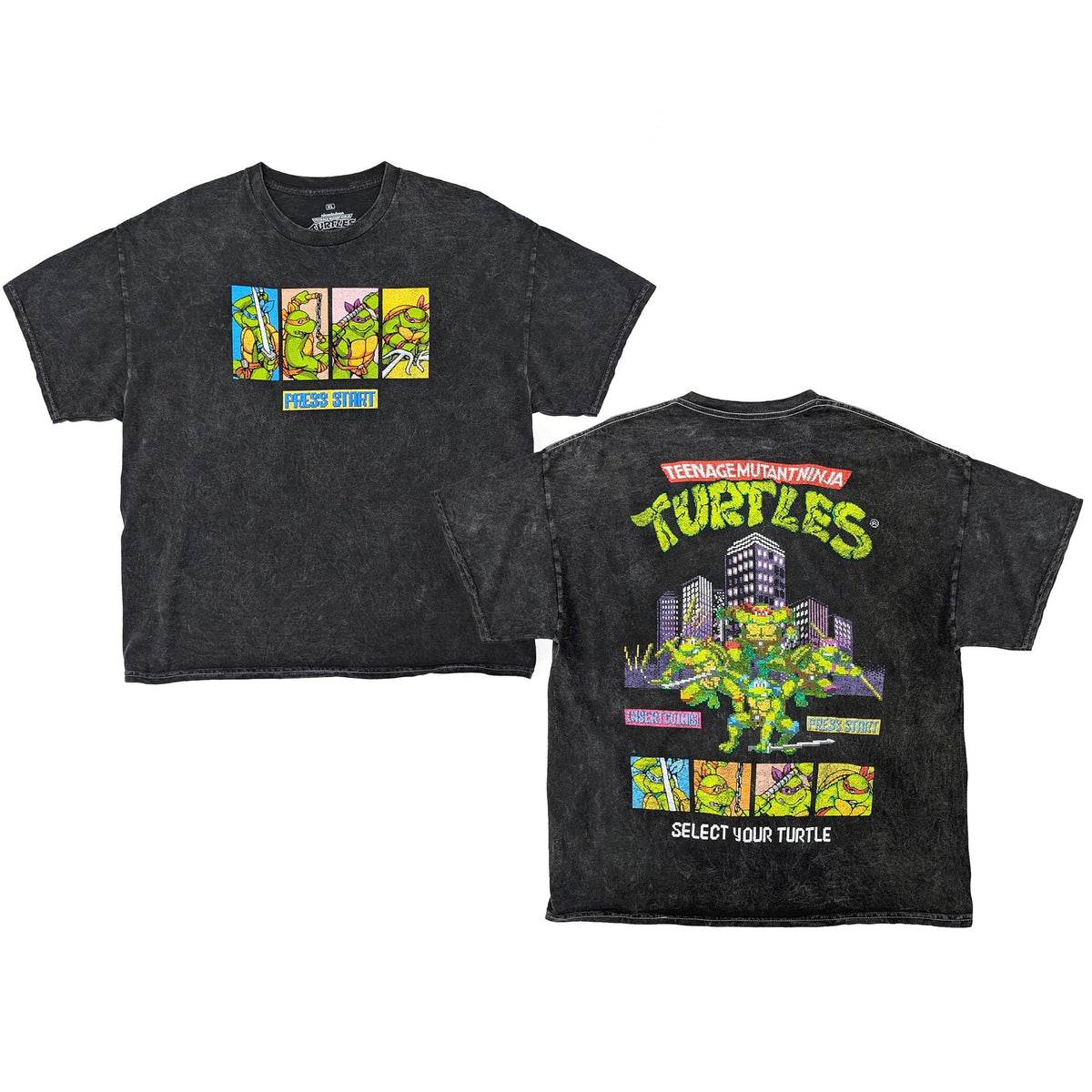 Teenage Mutant Ninja Turtles Retro Arcade T-Shirt
