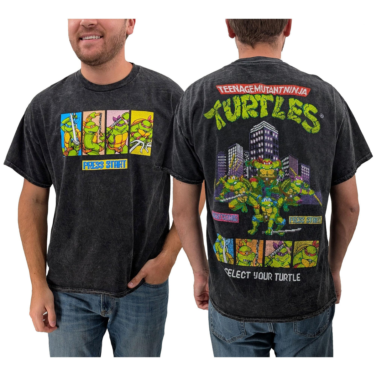 Teenage Mutant Ninja Turtles Retro Arcade T-Shirt