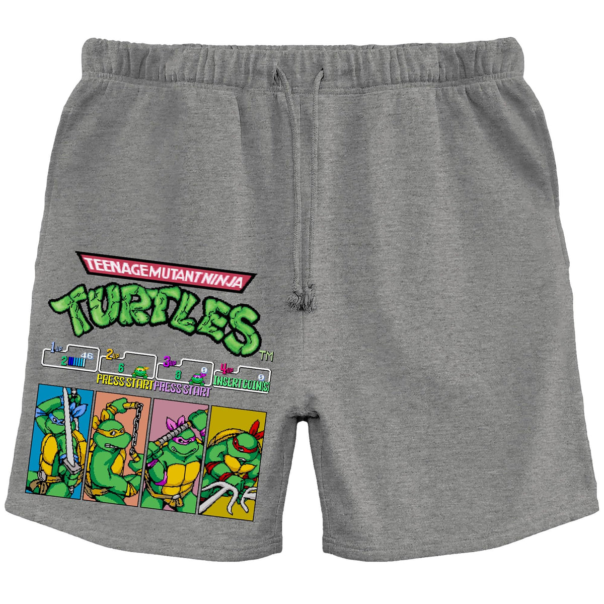 Teenage Mutant Ninja Turtles Retro Arcade Lounge Shorts