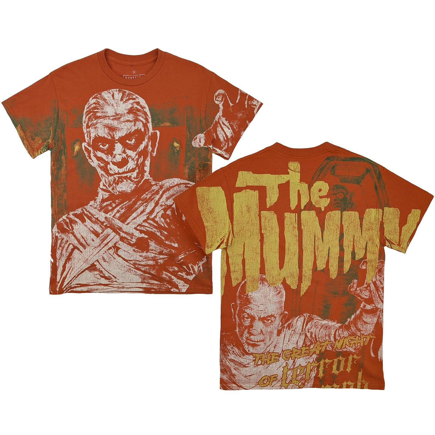 Universal Monsters The Mummy All-Over Print T-Shirt