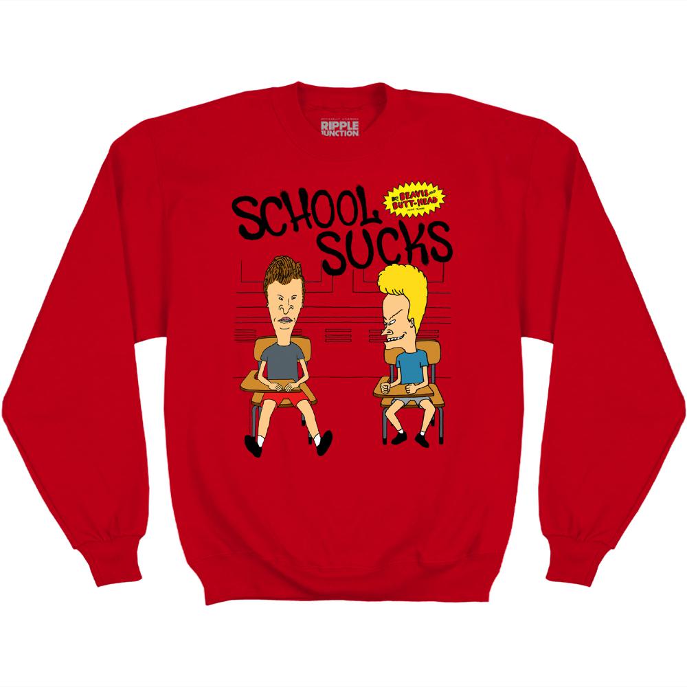 MTV's Beavis and Butt-Head School Sucks Sweatshirt