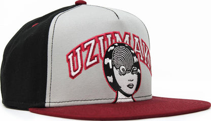 Junji Ito Uzumaki Spiral Girl Embroidered Snapback Hat
