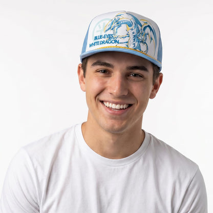 Yu-Gi-Oh! Blue Eyes White Dragon Trucker Hat
