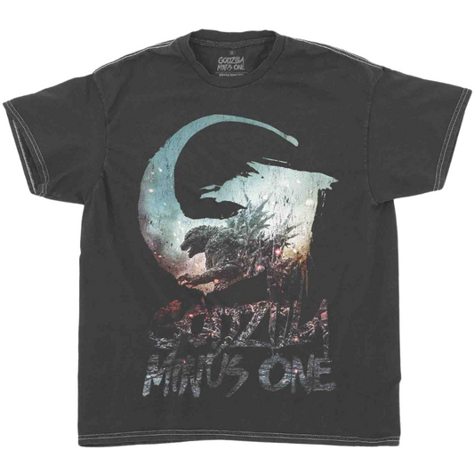 Godzilla Minus One Poster and Sihouette T-Shirt