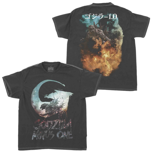 Godzilla Minus One Poster and Sihouette T-Shirt