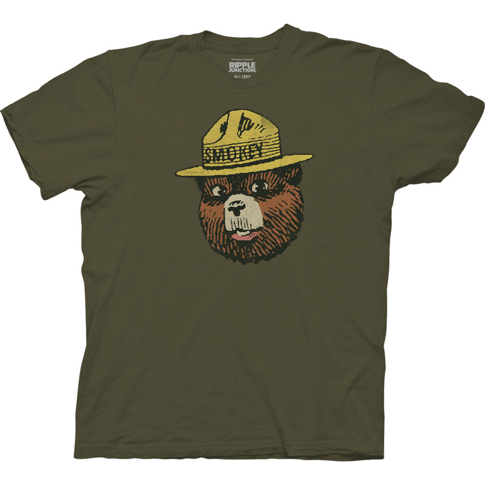 Smokey Bear Vintage Smokey Head T-Shirt