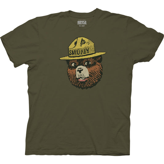 Smokey Bear Vintage Smokey Head T-Shirt