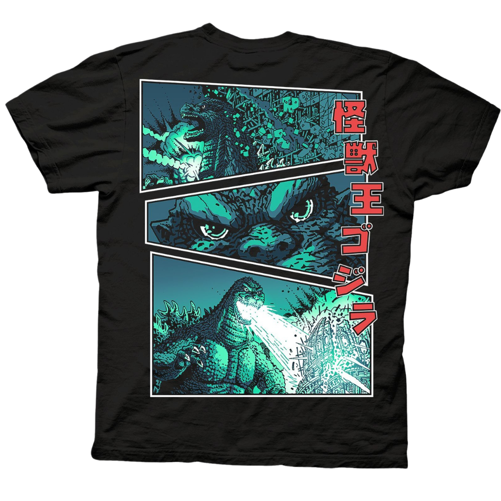 Godzilla Classic Jumbo Comic Art T-Shirt