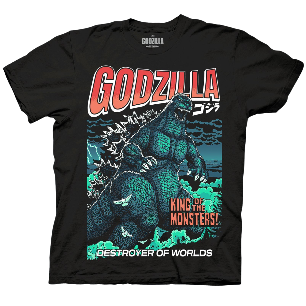 Godzilla Classic Jumbo Comic Art T-Shirt