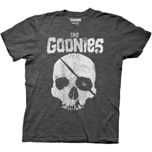 Goonies Skull With Silhouette Teeth T-Shirt