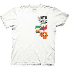 T-Shirts South Park Logo With 4 Kids T-Shirt South Park TV