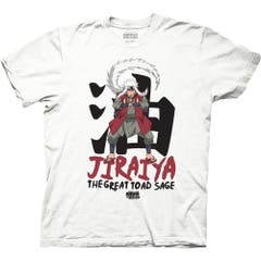 T-Shirts Naruto Shippuden Jiraiya The Great Toad Sage T-Shirt Naruto Shippuden Anime