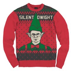 Sweaters The Office Silent Dwight Holiday Sweater The Office TV