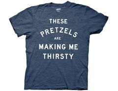 Seinfeld These Pretzels Are Making Me Thirsty Adult T-Shirt