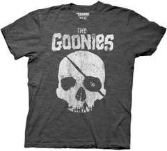 T-Shirts Goonies Skull With Silhouette Teeth T-Shirt The Goonies Movies