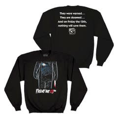Hoodies and Sweatshirts Friday the 13th They Were Warned Sweatshirt Friday the 13th Movies