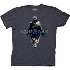 T-Shirts God of War Ragnarok Kratos And Atreus Flipped T-Shirt God of War Ragnarok Video Games