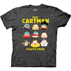 T-Shirts South Park Eric Cartman Grid T-Shirt South Park TV