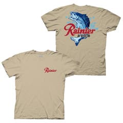 T-Shirts Rainier Logo And Fish Image T-Shirt Rainier Pop Culture