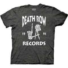 T-Shirts Death Row Records LA Skeleton Hand T-Shirt Death Row Records Music