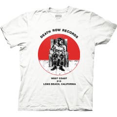 T-Shirts Death Row Records Red Circle Electric Chair T-Shirt Death Row Records Music