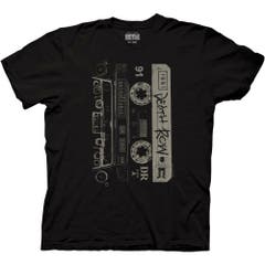 Cassette Tape Adult Crew Neck T-Shirt