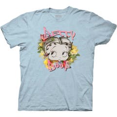 T-Shirts Betty Flower Graffiti T-Shirt Betty Boop Pop Culture