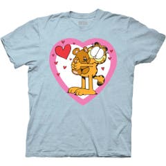 T-Shirts Garfield Hugging Pooky Valentines T-Shirt Garfield Pop Culture