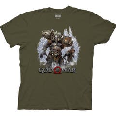 T-Shirts God Of War Troll and Drauger T-Shirt God Of War Video Games