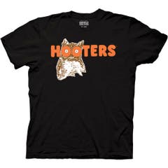 T-Shirts Hooters Retro Logo Camo Adult Crew Neck T-Shirt Hooters Pop Culture