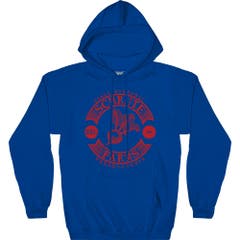 The Office Woodblock Schrute Farms Pull Over Fleece Hoodie