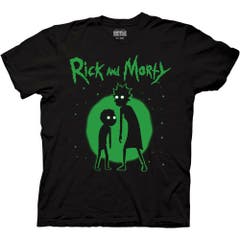 T-Shirts Rick and Morty Creepy Rick and Morty Silhouettes T-Shirt Rick and Morty TV