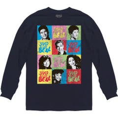 Long Sleeve Saved By The Bell Blocks With Faces Long Sleeve Saved by the Bell TV