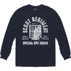 Long Sleeve Attack On Titan Scout Regiment Special Ops Long Sleeve T-Shirt Attack on Titan Anime