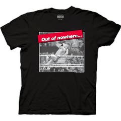 WWE Randy Orton RKO Out of Nowhere Adult Crew Neck T-Shirt