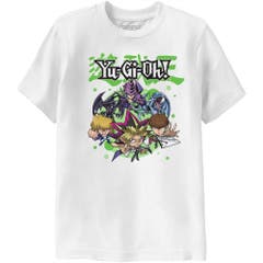 T-Shirts Yu-Gi-Oh! Duel Monsters Chibi Group With Logo Youth T-Shirt Yu-Gi-Oh! Duel Monsters Anime