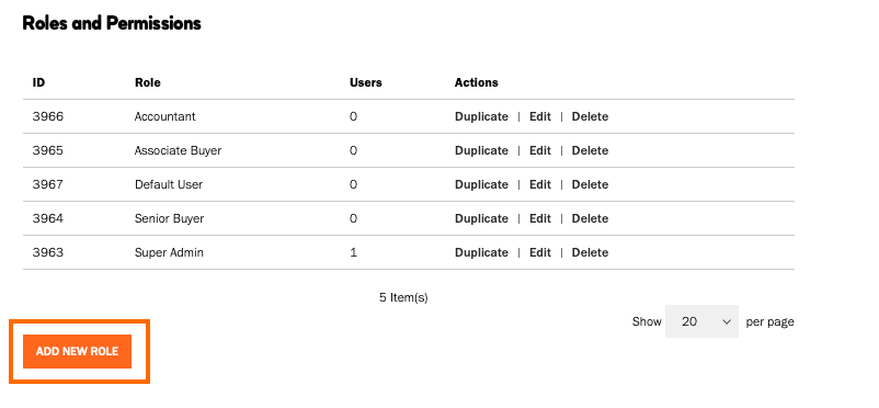 Example of uploaded resale certificates