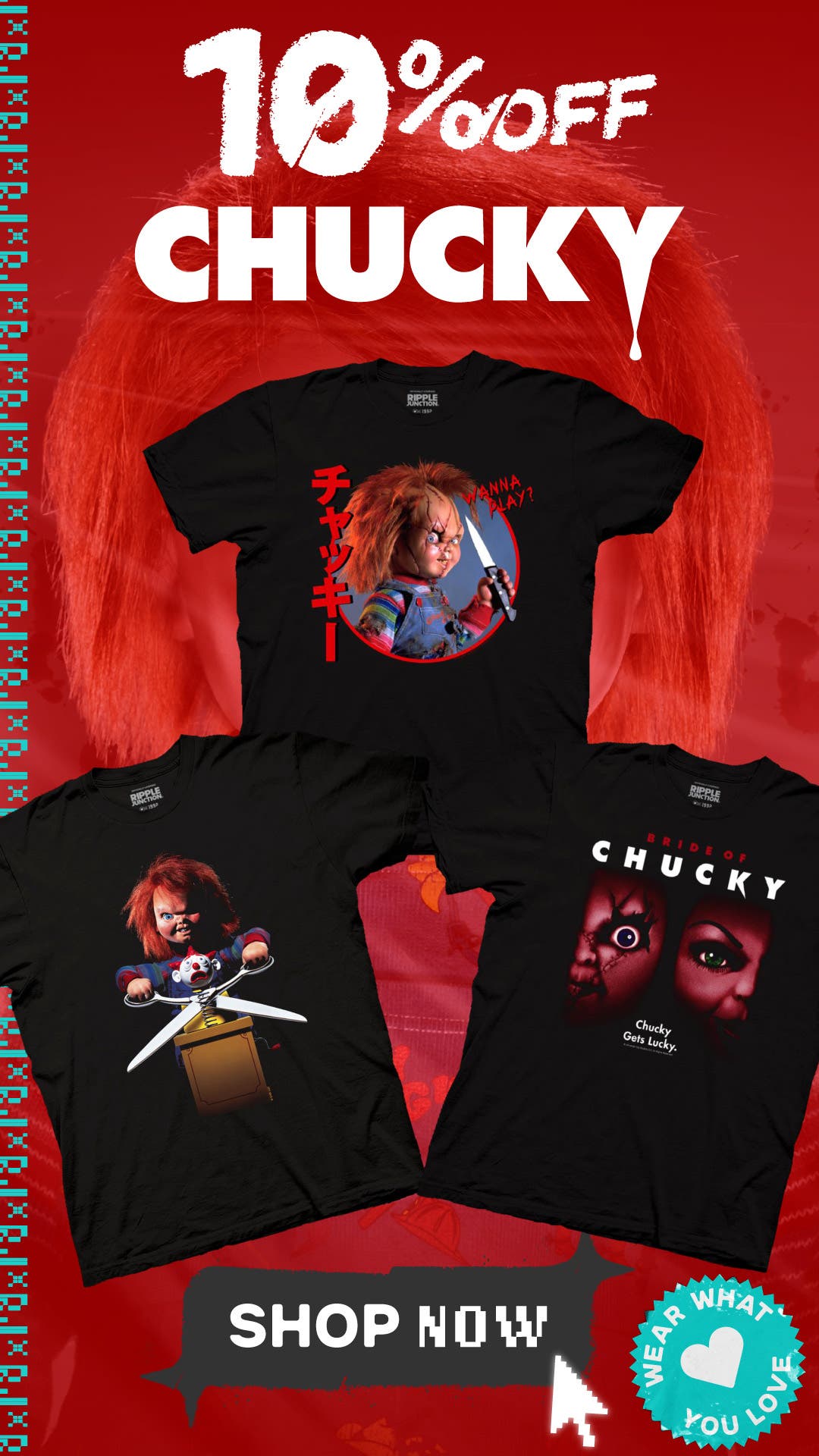 Get 10% off Chucky